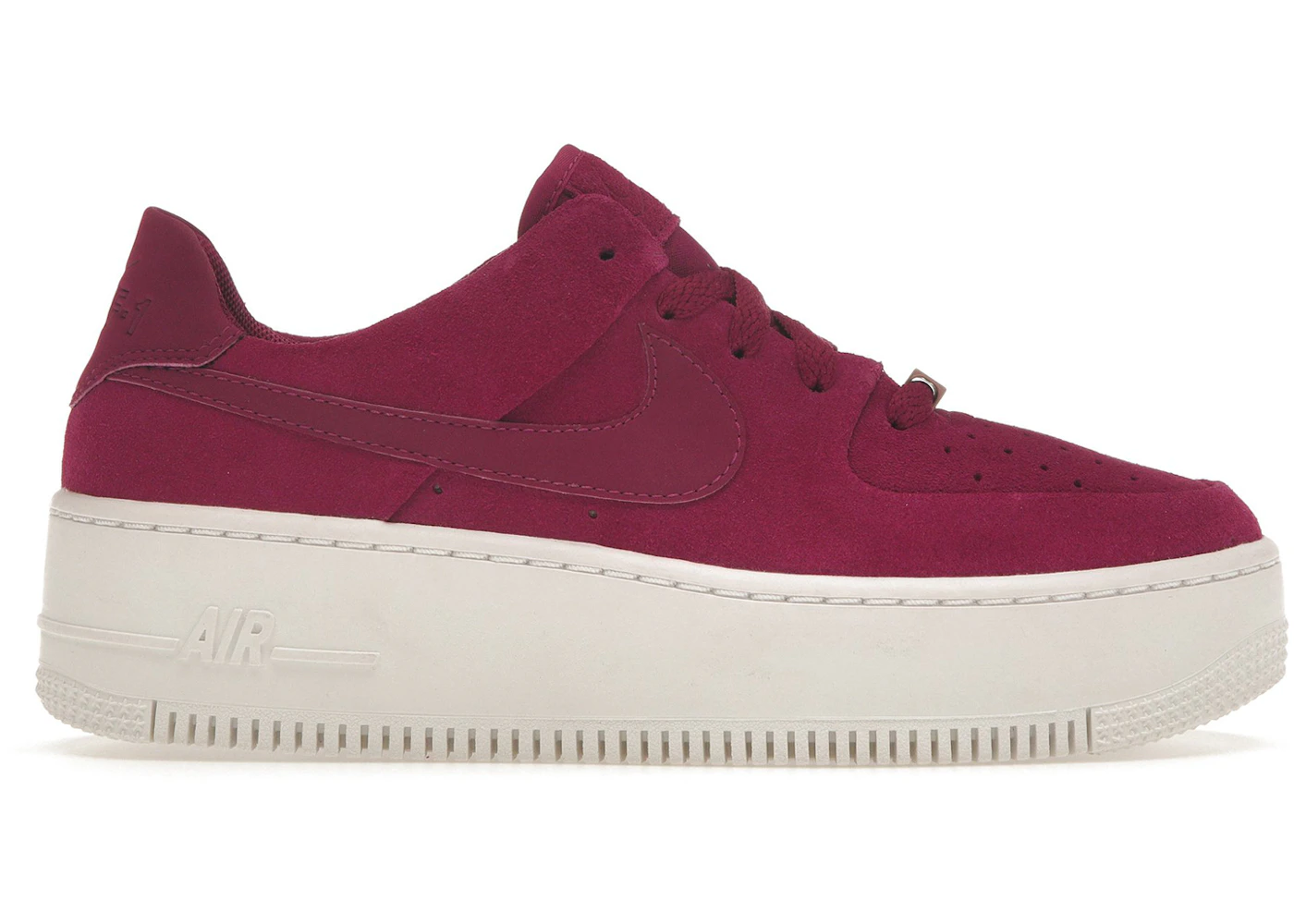 Nike berry air force 1 sage trainers Clearance