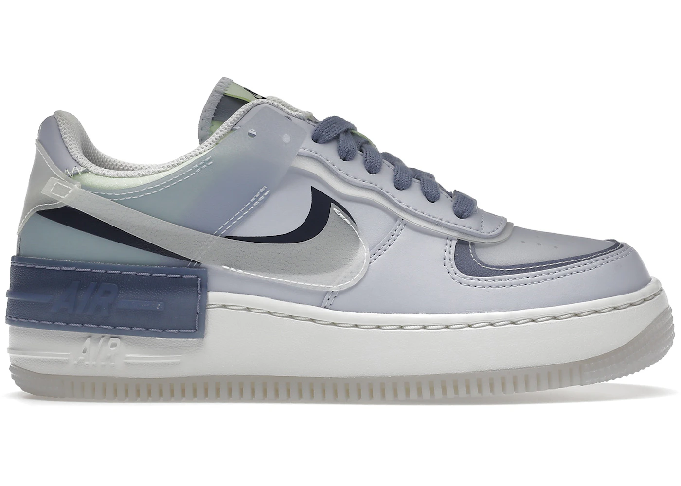 Nike Air Force Low Shadow Ghost World Indigo (Women's) CK6561