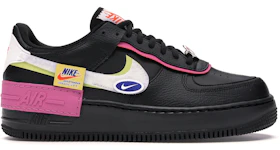 Nike Air Force 1 Shadow Removable Patches Black Pink (W)