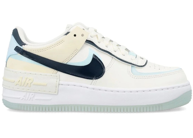 Nike Air Force 1 Low Shadow Sail Glacier Blue Women s DZ1847 107 US