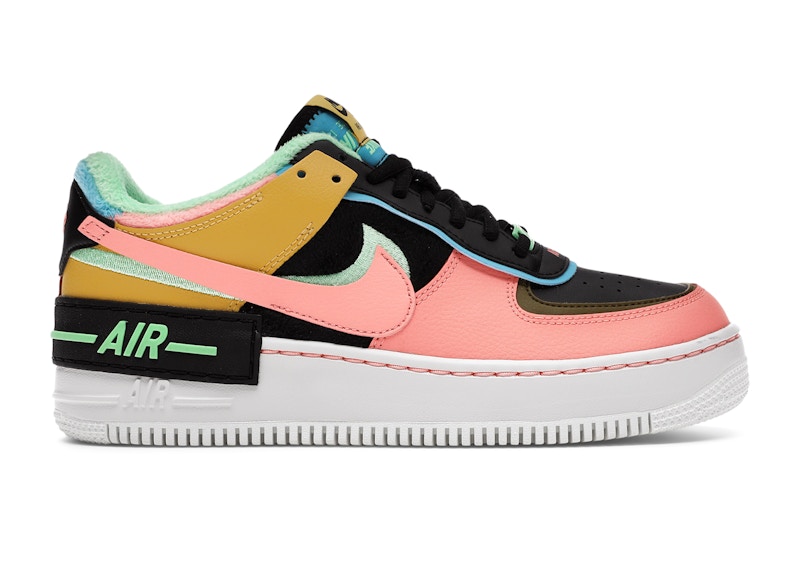 Nike air force 1 shadow navy white clearance pink