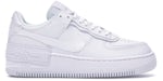 Nike Air Force 1 Low Shadow en blanco monocromático (de mujer)