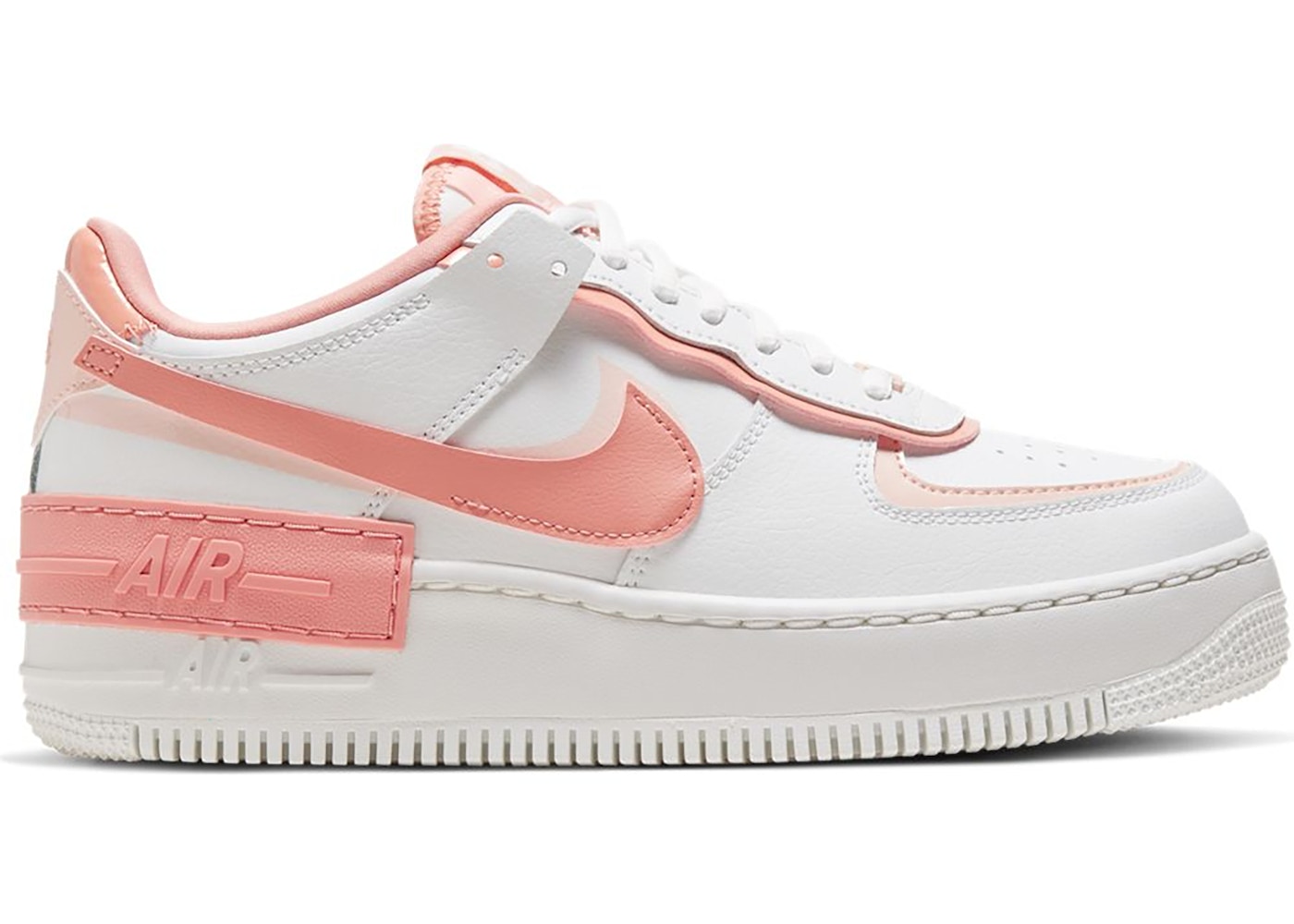 Nike Air Force 1 Shadow White Coral Pink (W)