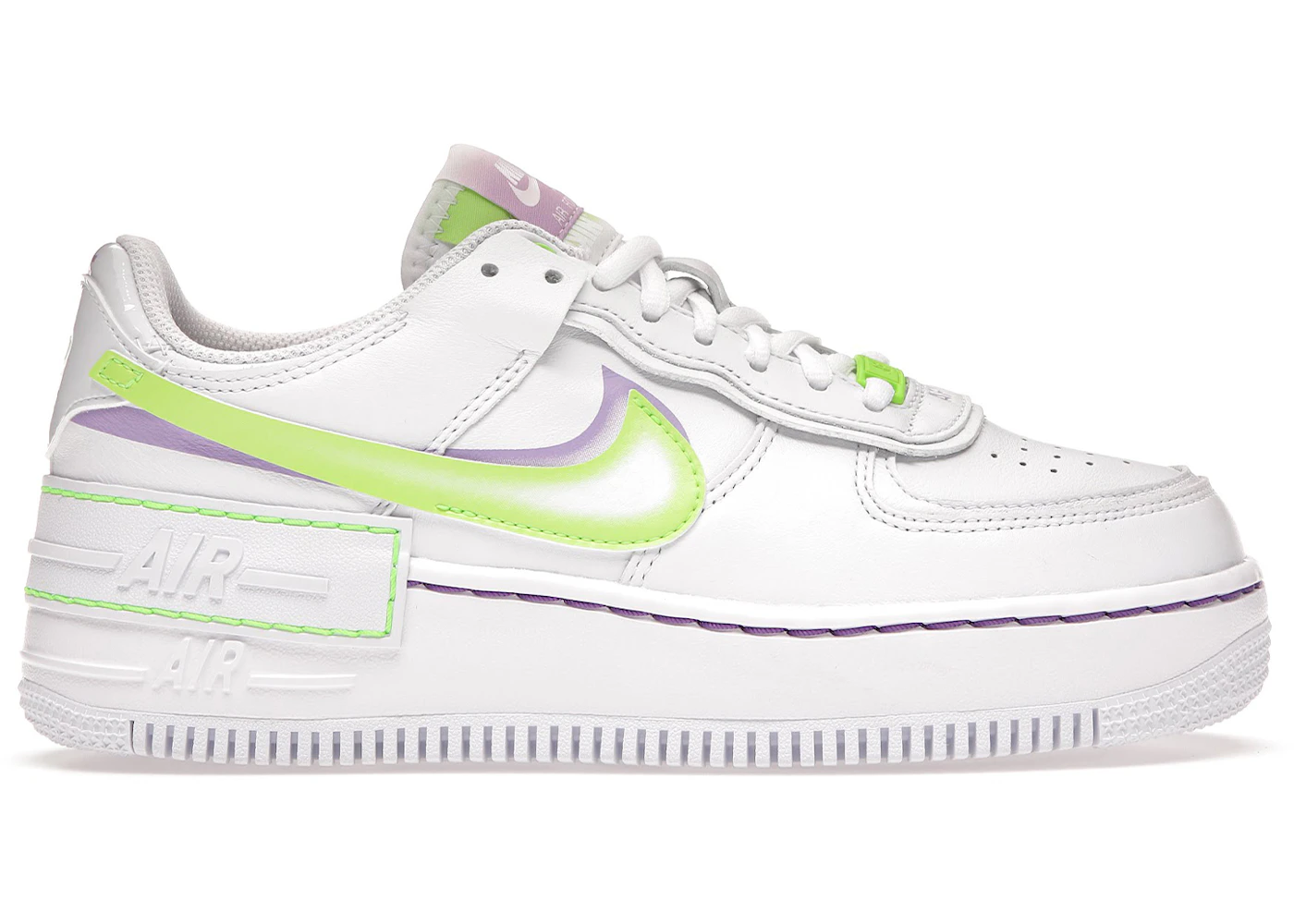 Women's Shoes Nike Air Force Pastel Shadow Green Shadow