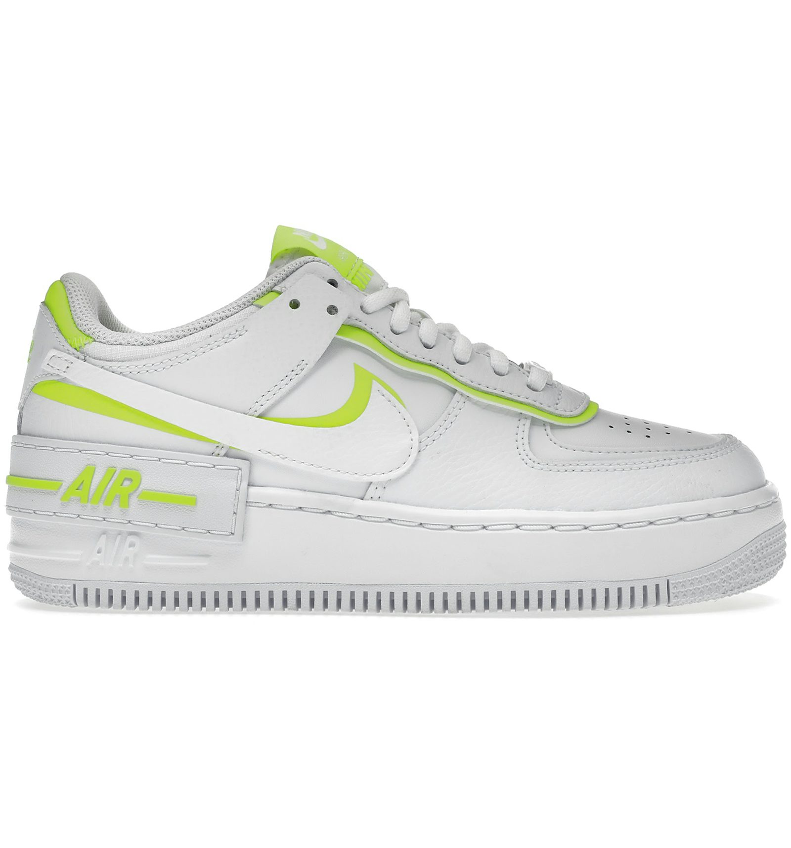 Nike air force 1 shadow trainers white lemon venom Clearance