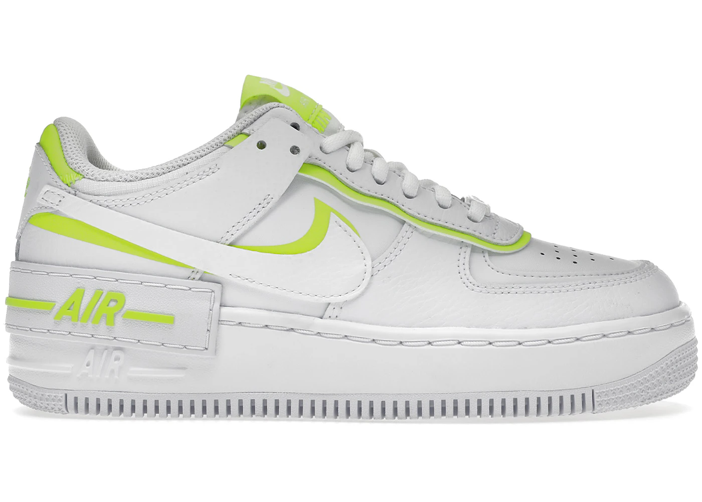 Nike Air Force Low Shadow White Lemon (Women's) CI0919-104 US