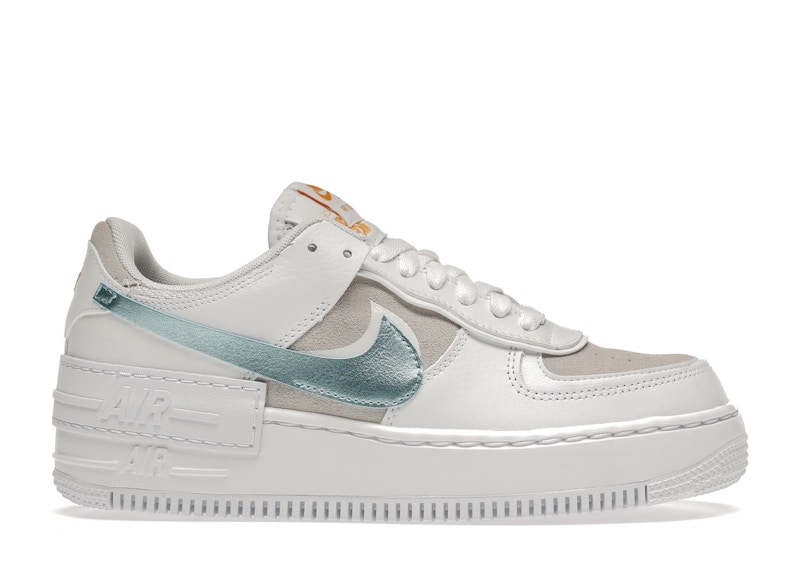 Nike Air Force 1 Low Shadow Bleached Aqua Chile Red (Women's