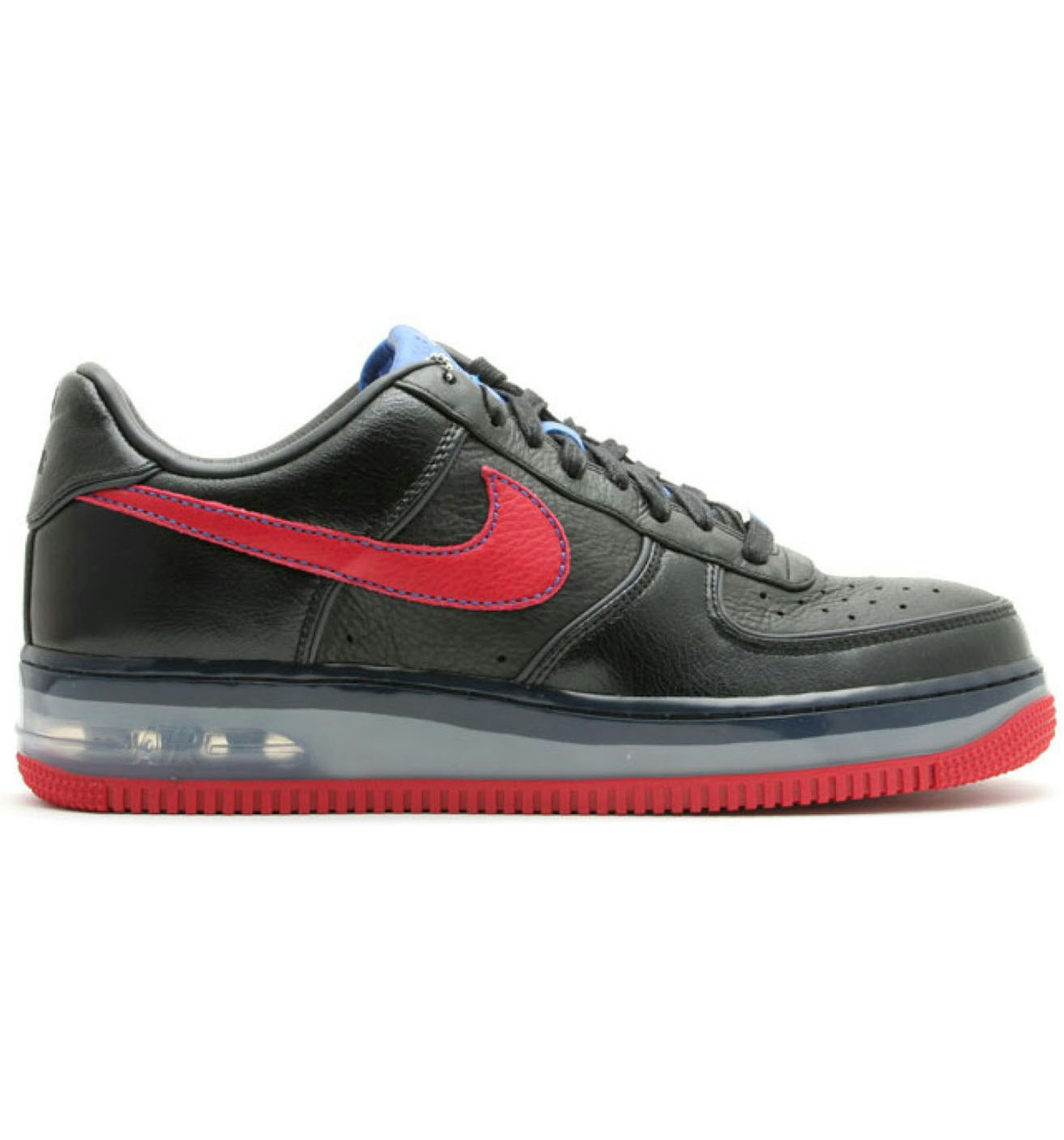 Air force 1 low black red Clearance