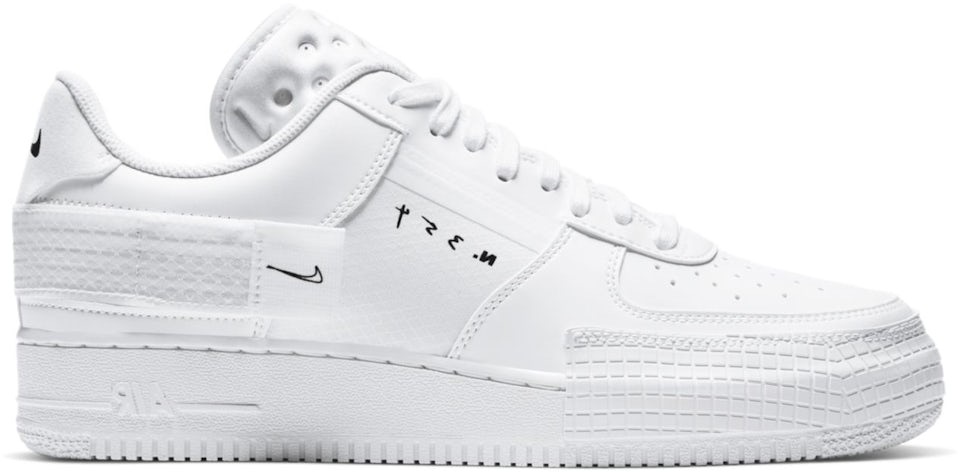 Nike Air Force 1 Type 2 Triple White 2020 for Sale, Authenticity  Guaranteed