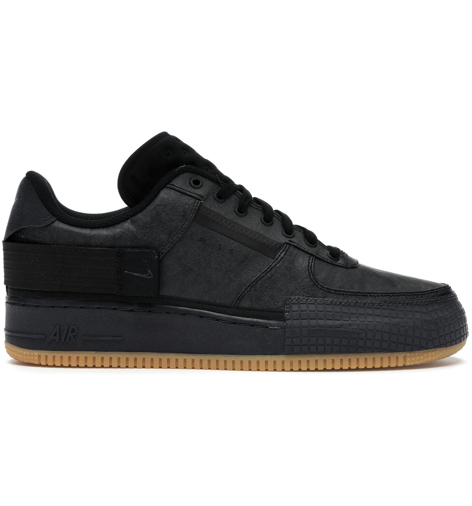 Nike air force 1 type 1 black Clearance