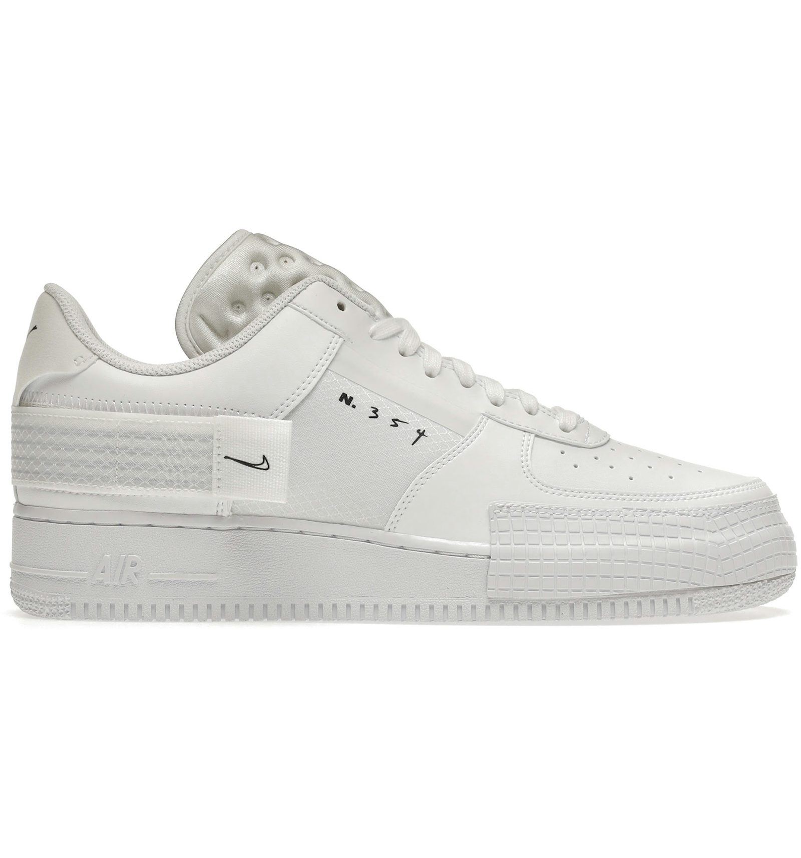 Nike air force 1 type white obsidian Clearance