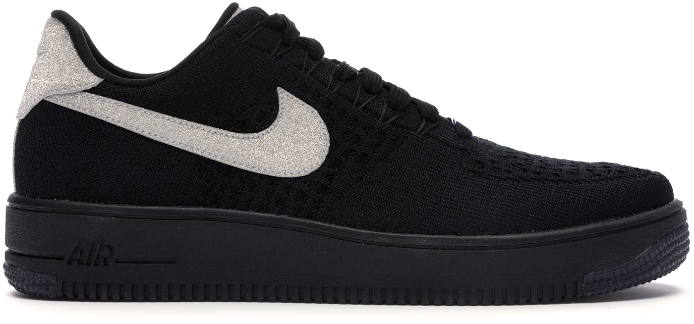 NIKE AIR FORCE 1 ULTRA FLYKNIT LOW BLACK price $122.50