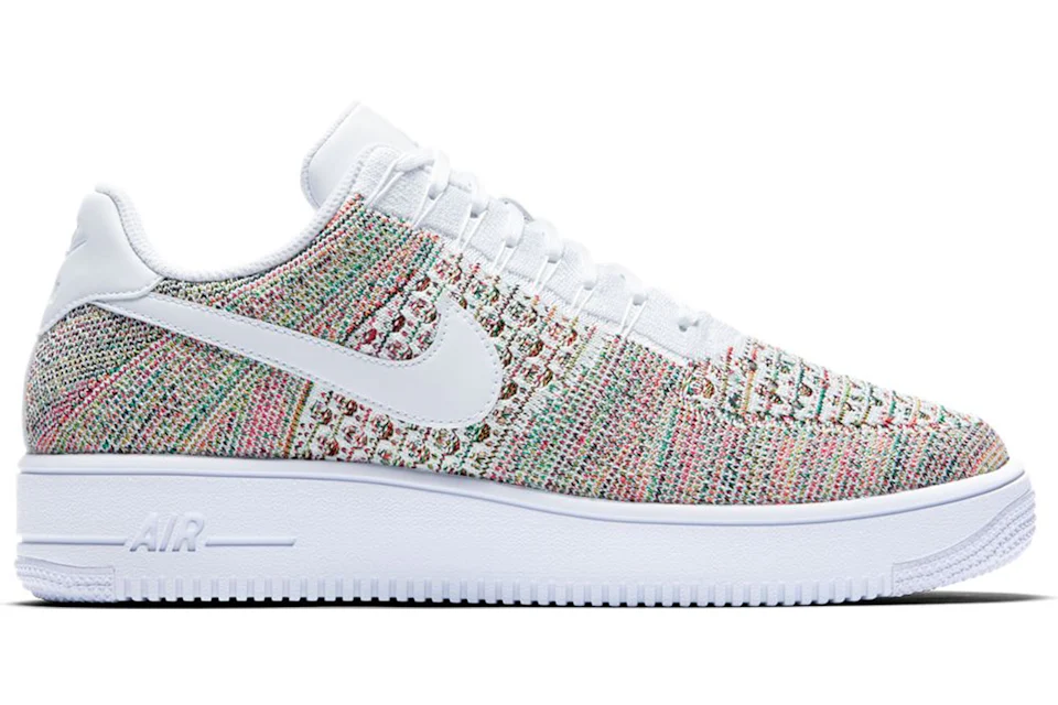 Nike air force 1 flyknit low multicolor best sale
