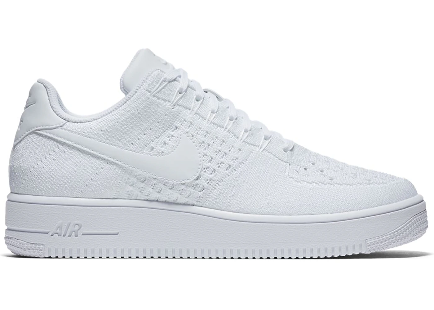 downstairs course picture Nike Air Force 1 Ultra Flyknit Low Triple White - 817419-101