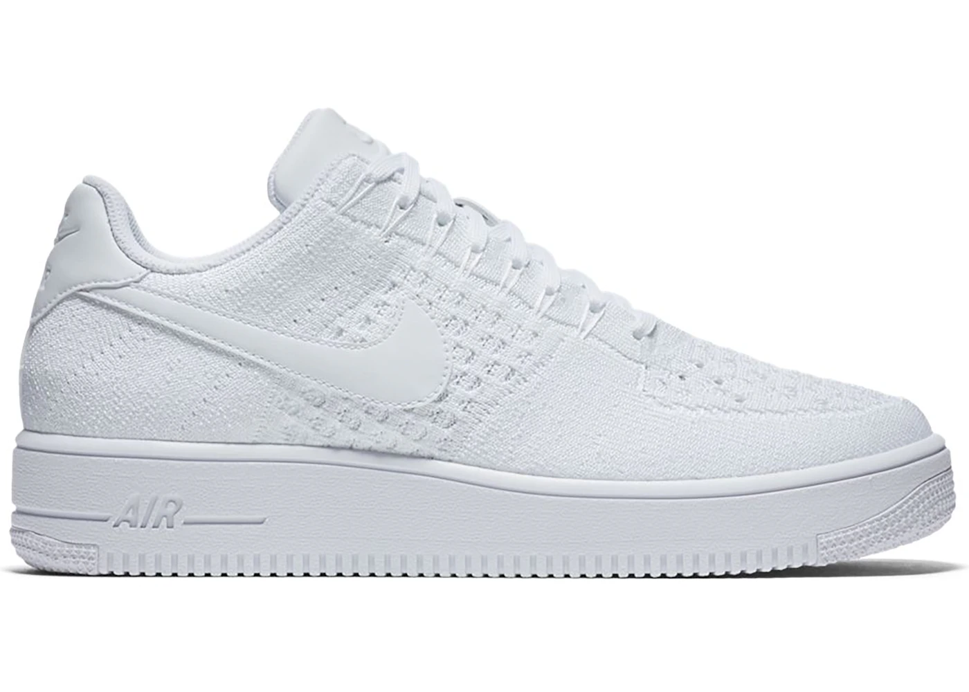 Nike Air Force 1 Ultra Flyknit Low Triple White Men's - 817419-101