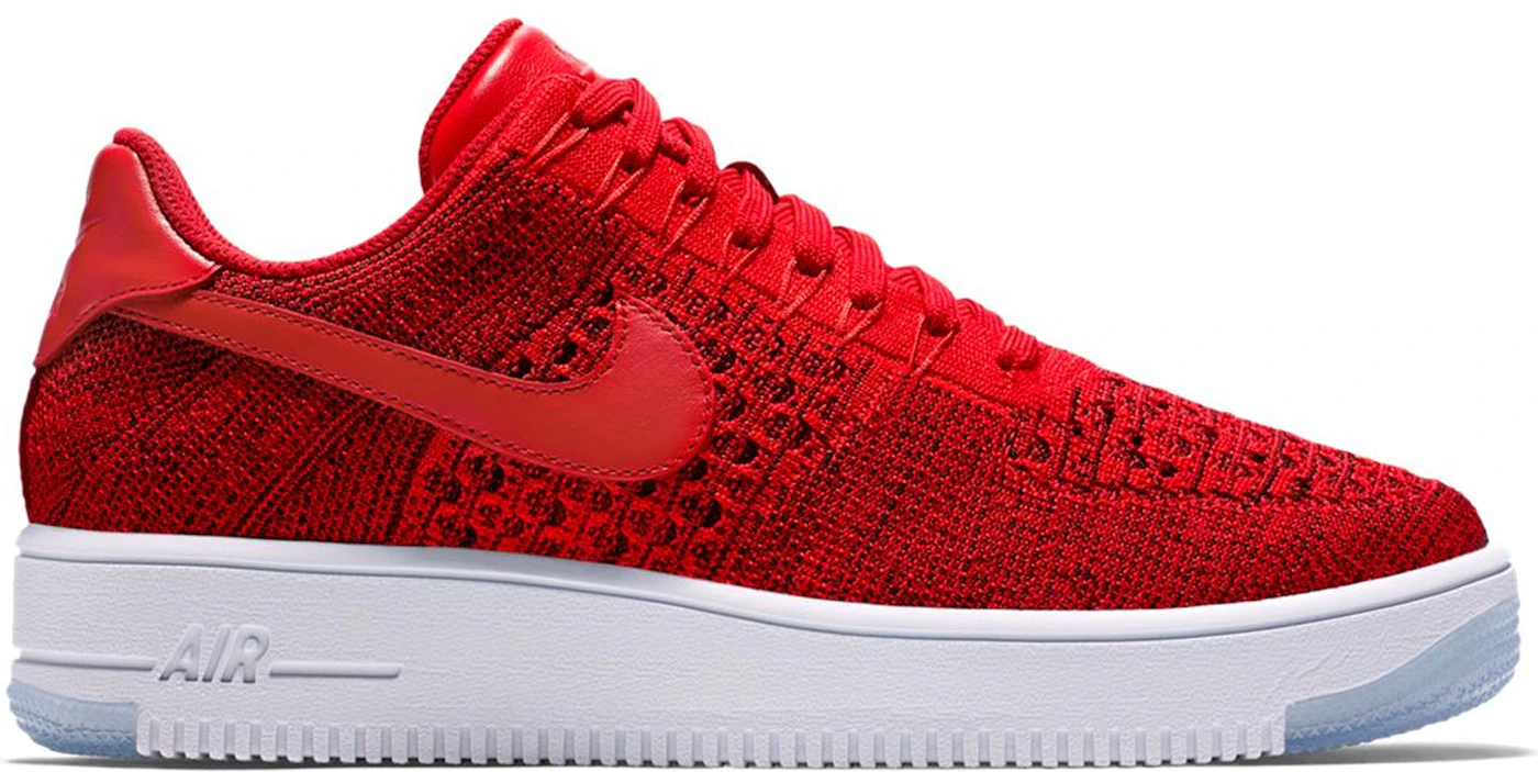 Nike Air Force 1 Flyknit University Red Men's - - US