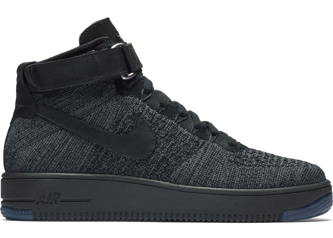 Nike Air Force 1 Ultra Flyknit Mid Dark Grey Black - 817420-001