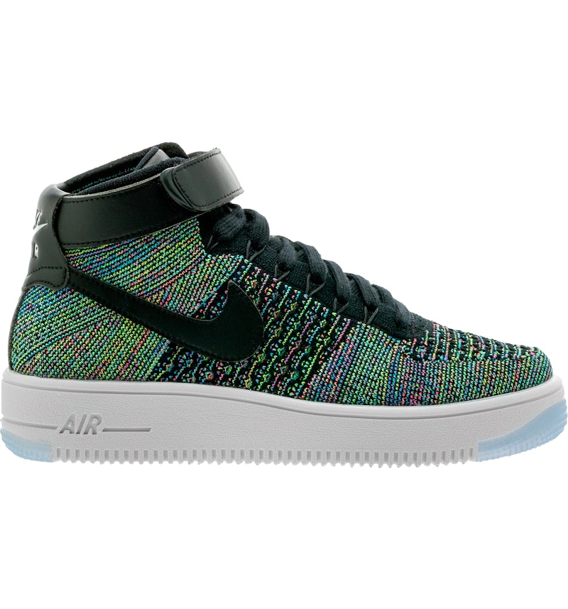 Nike Air Force 1 Ultra Flyknit Mid Multi Color 2.0 GS 862824 600 US