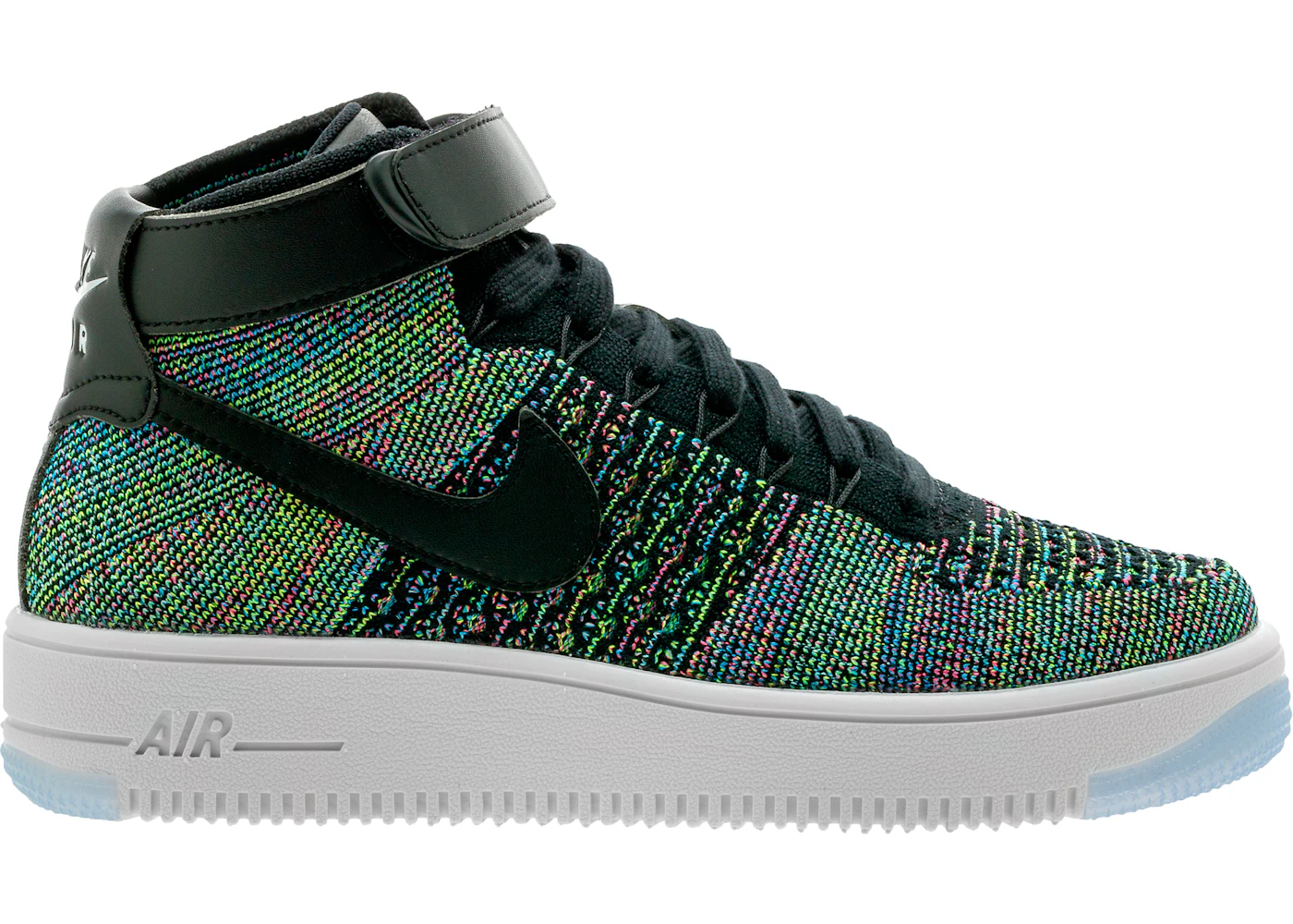 Air force one flyknit mid best sale