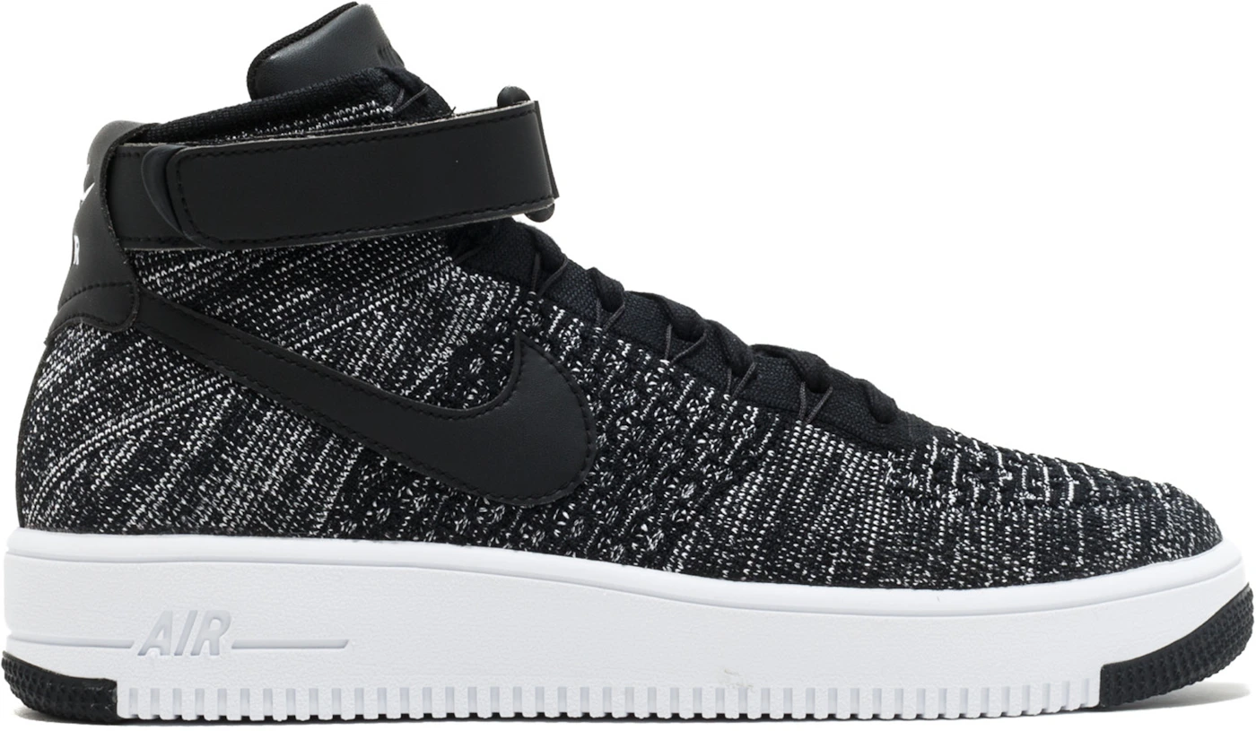 Nike Air Force 1 Ultra Flyknit Mid Oreo - 817420-004 -