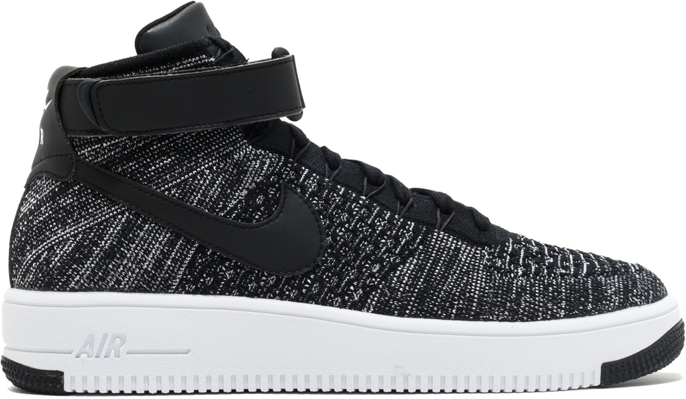 Nike Air Force 1 Ultra Flyknit Mid Oreo - 817420-004