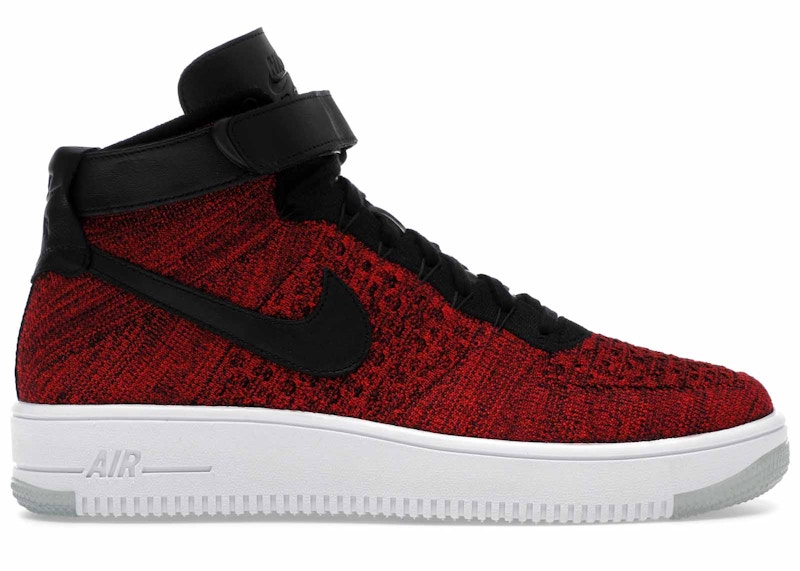 Nike Air Force 1 Ultra Flyknit Mid University Red Unintelligible Product