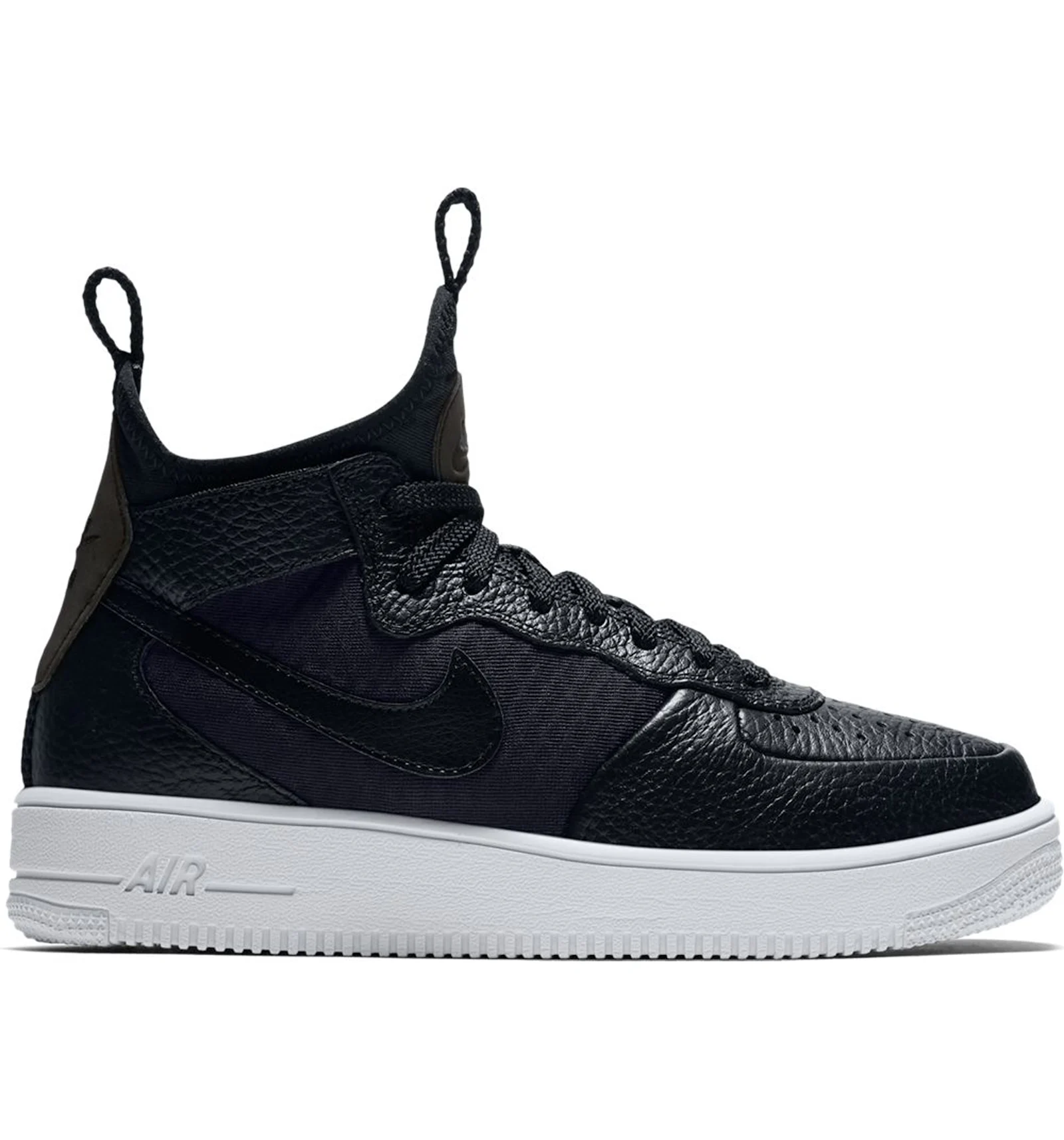 Nike Air Force 1 Ultraforce Mid Black White Women s 864025 005