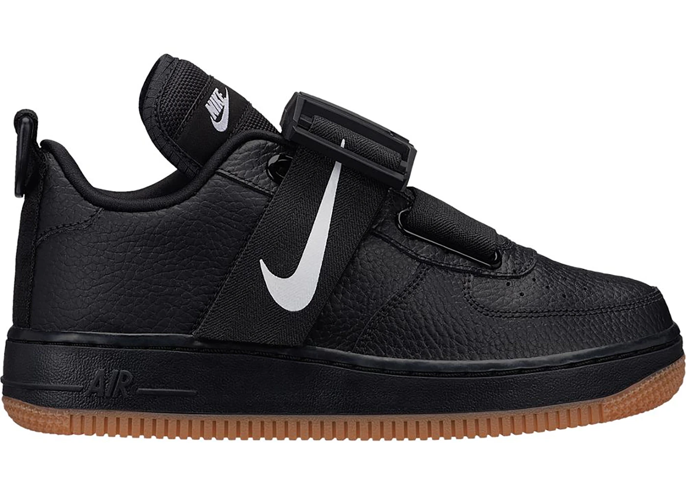 Nike Air Force 1 Utility Black Gum GS AJ6601 003 MX