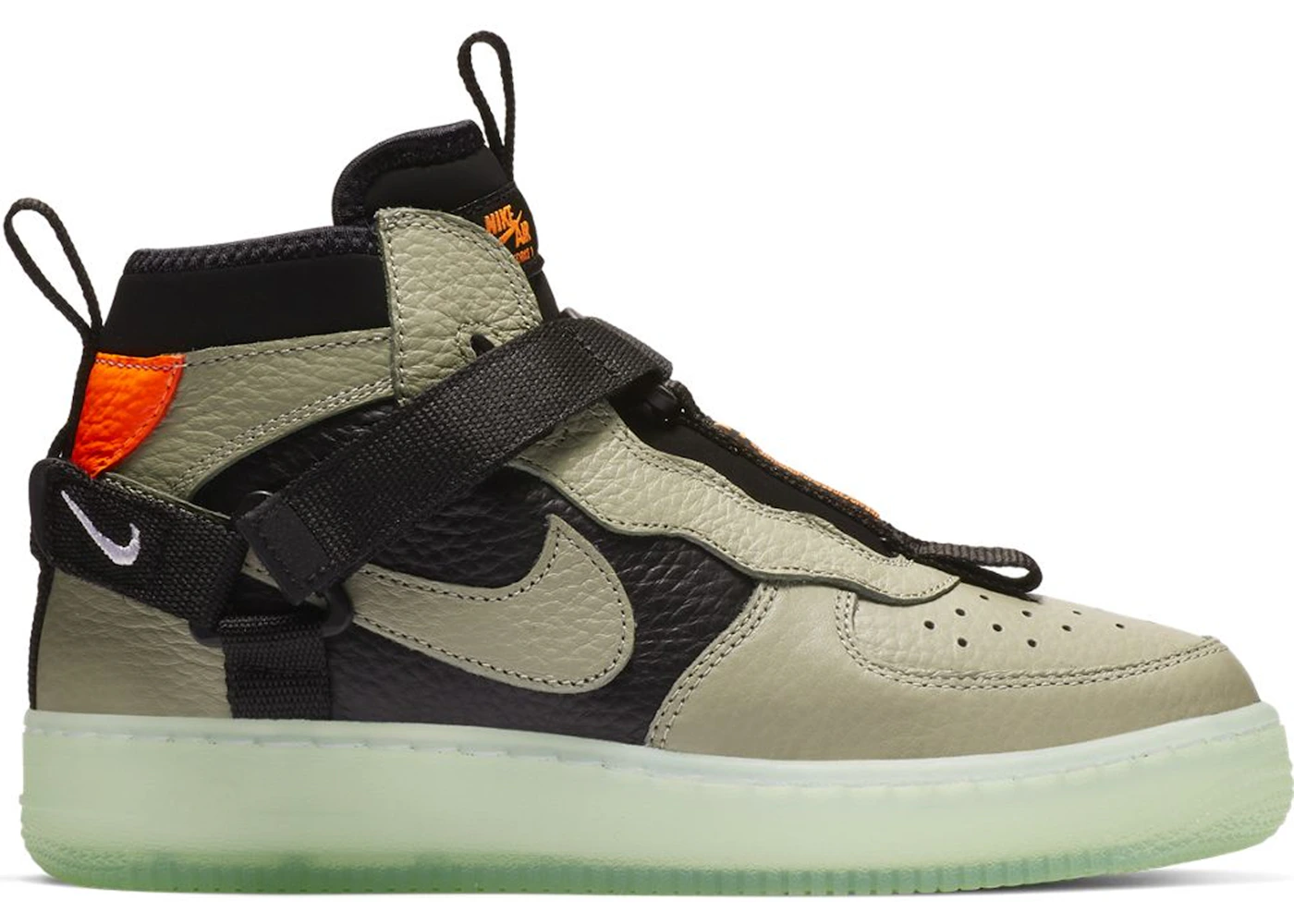 Nike air force 1 utility mid spruce fog black Clearance