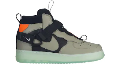 Nike Air Force 1 Mid Utility White Black Men's - 804609-103 - US