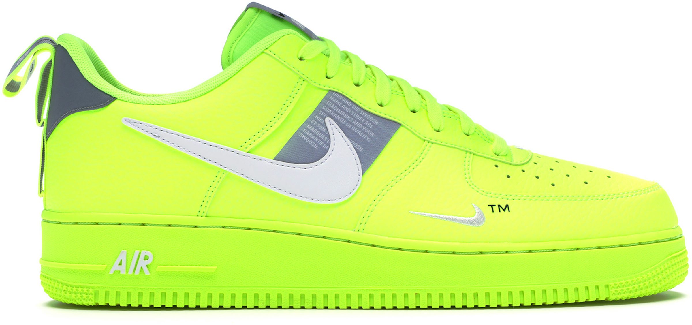 Sports Outdoor Nike Air Force 1 Utility Volt Green Men''''s Running Shoes