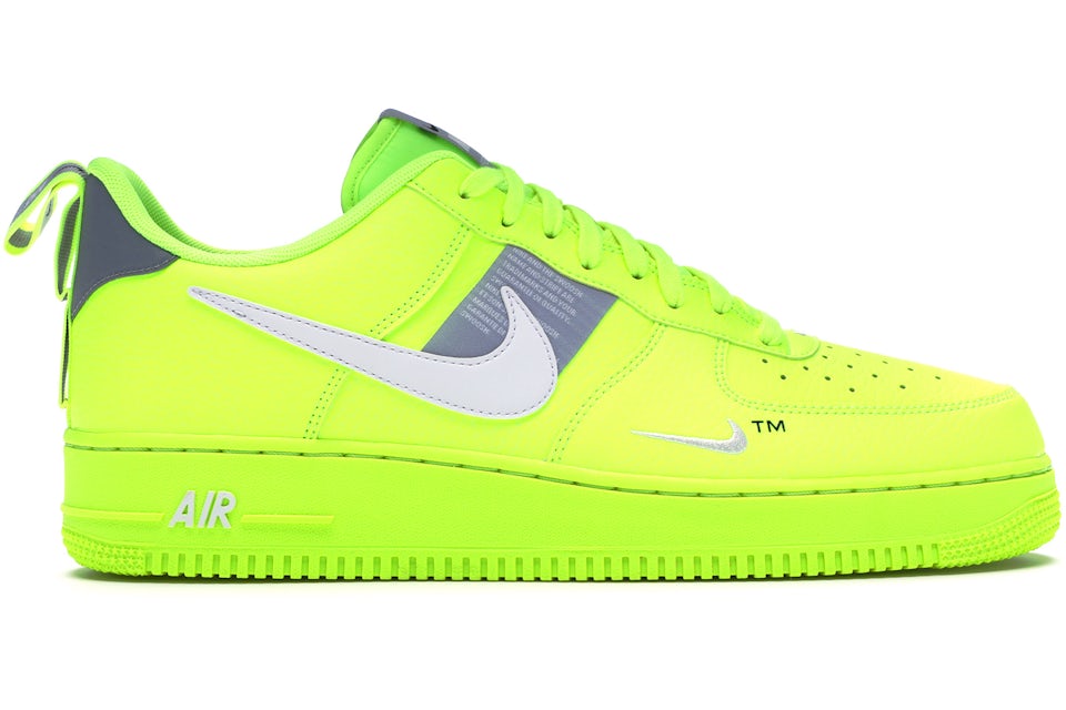 highlighter yellow air force 1