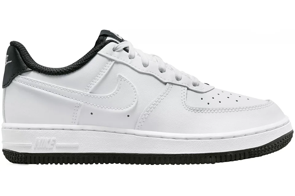 Nike Air Force 1 White Black (PS) Kids' - DV1332-100 - US