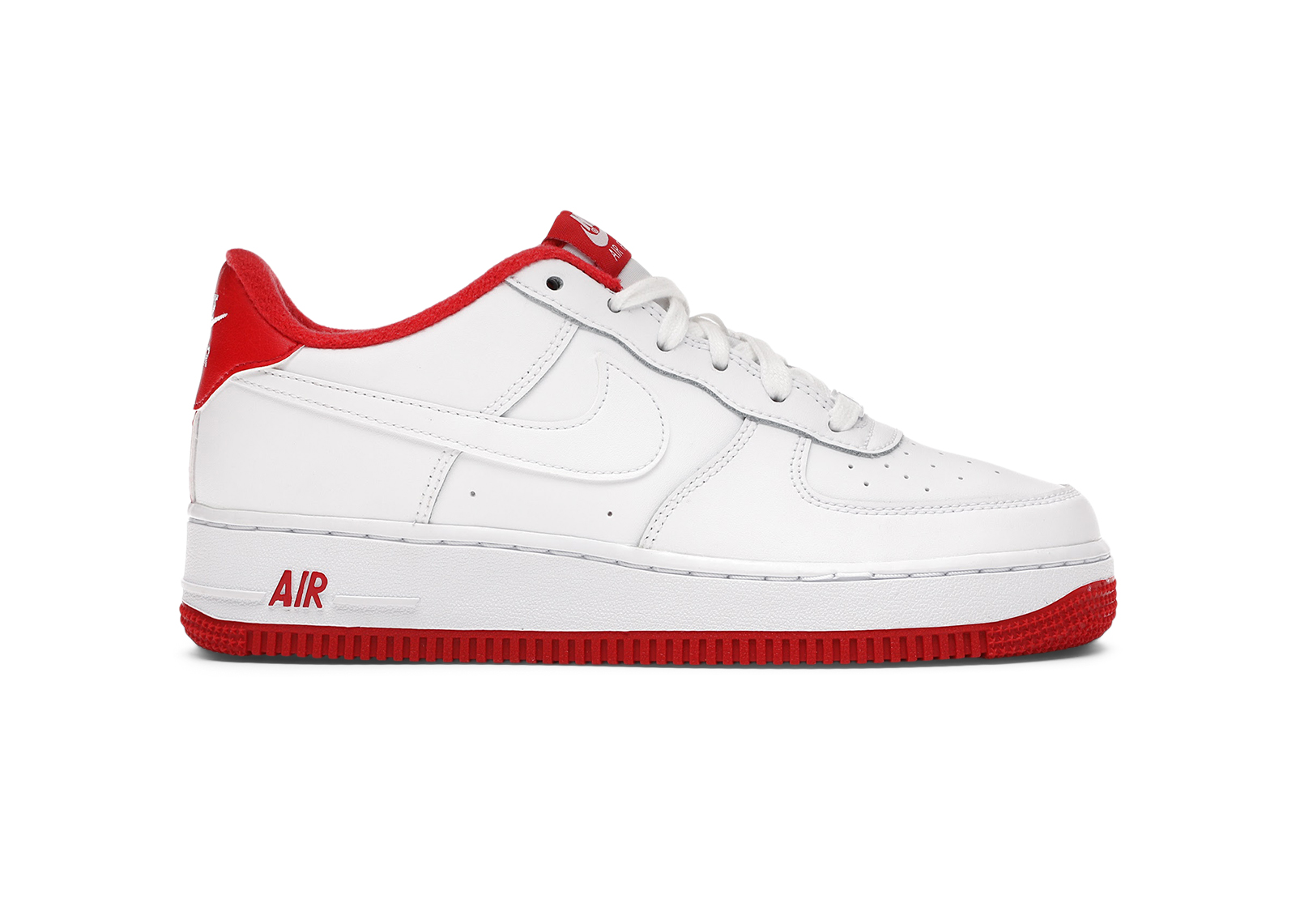 Nike Air Force 1 White University Red (GS) - CD6915-101