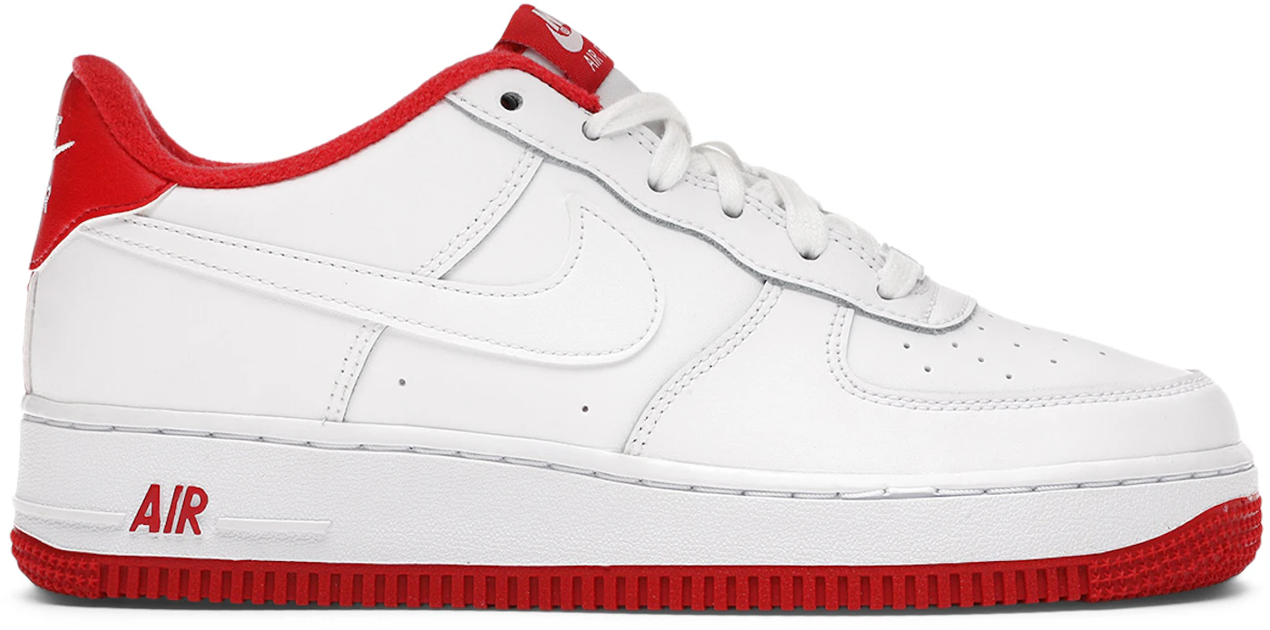 Strippen plakband Maria Nike Air Force 1 White University Red (GS) Kids' - CD6915-101 - US