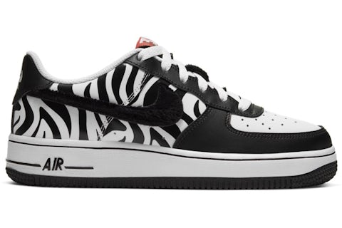 Nike Air Force Zebra (GS) CU4687-100 US