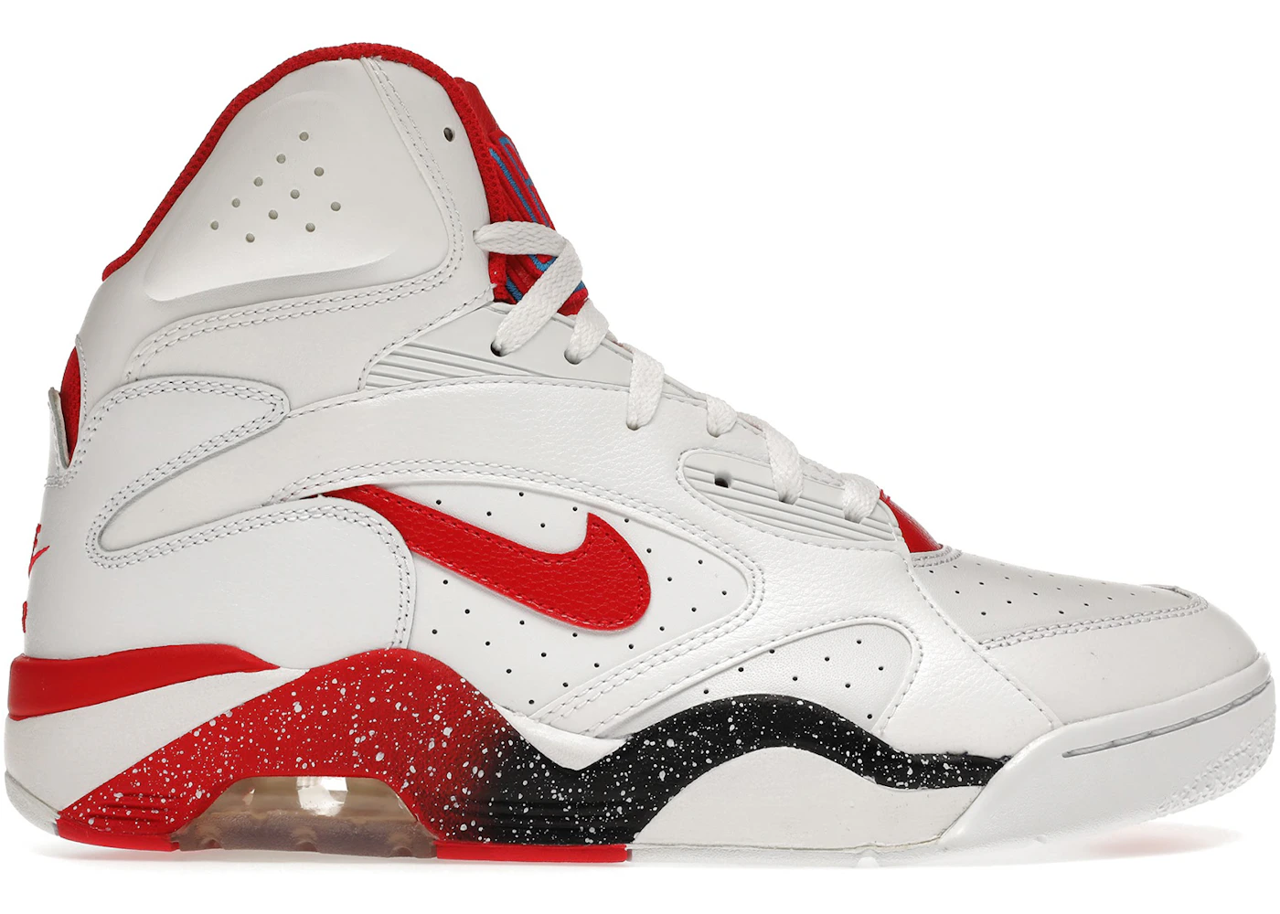 Nike Air Force 180 White Red Men's 537330-101 US - Main Image