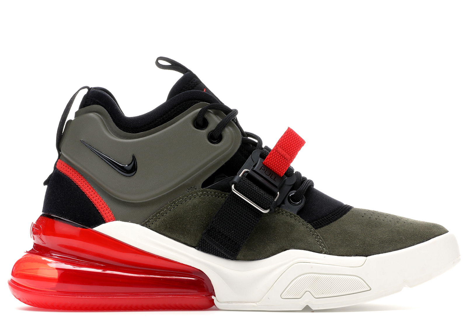 nike air force 270 low all red