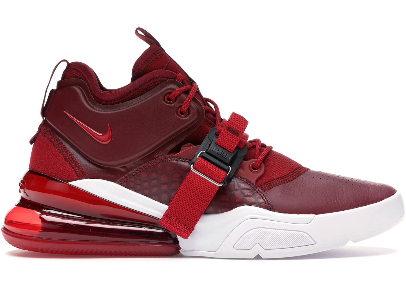Nike air force 270 low red Clearance