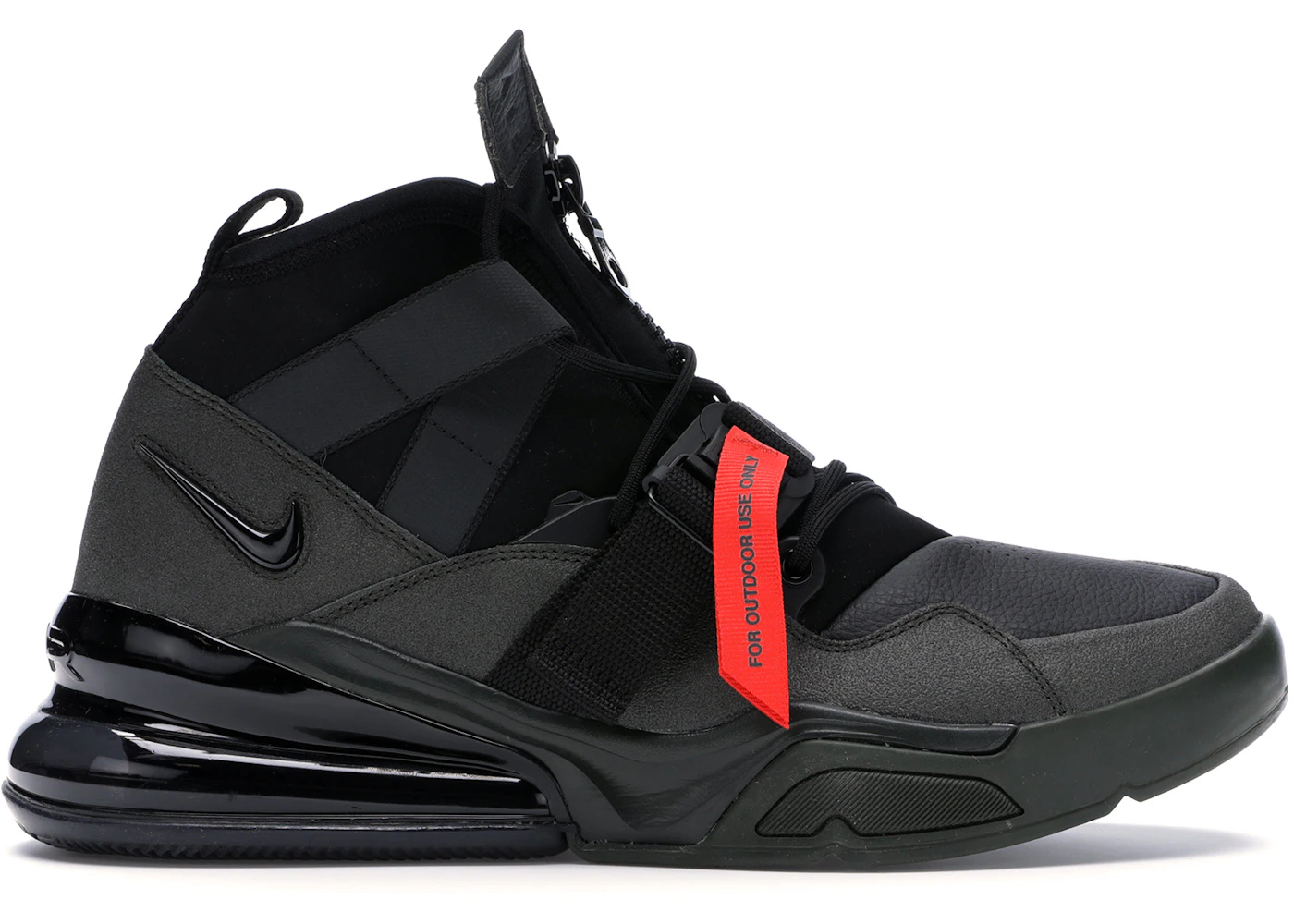 Nike air force 270 high black white Clearance