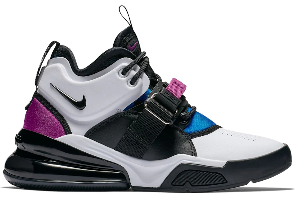 Nike air force hot sale 270 black blue