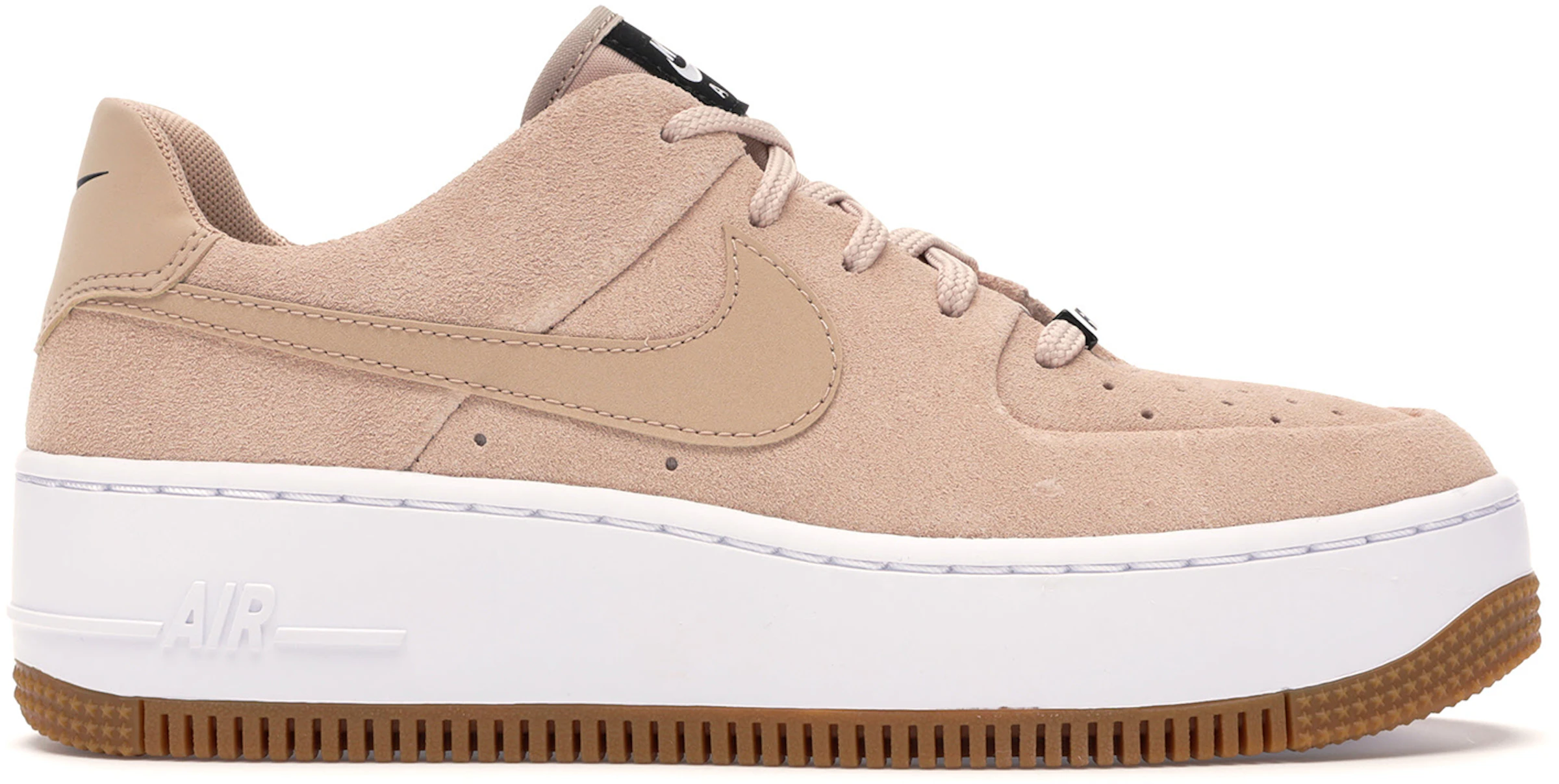 ramp Martin Luther King Junior Zeehaven Nike Air Force Sage Low Beige Suede (Women's) - AR5339-203 - US
