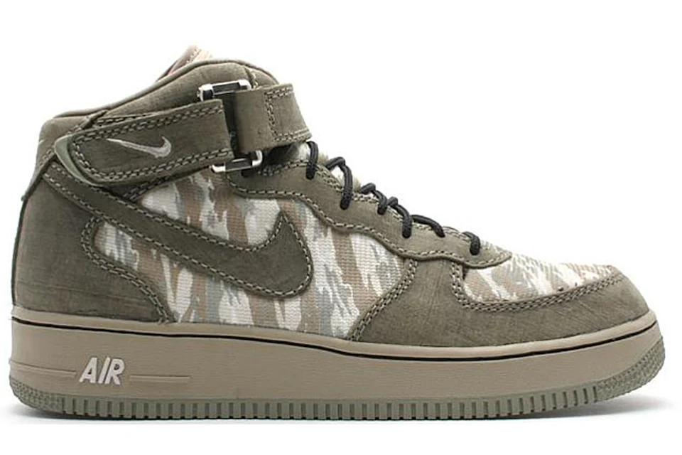 Nike air force 1 mid sales mens olive