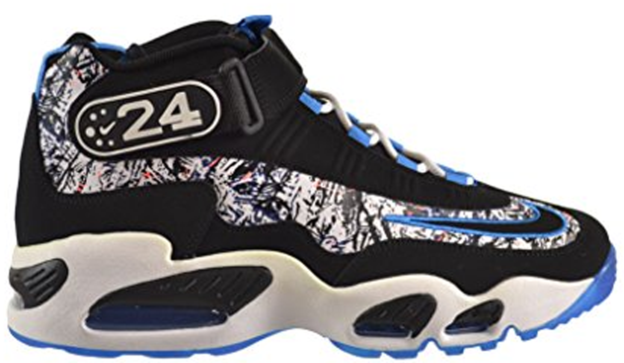 nike air griffey max 1 black and blue