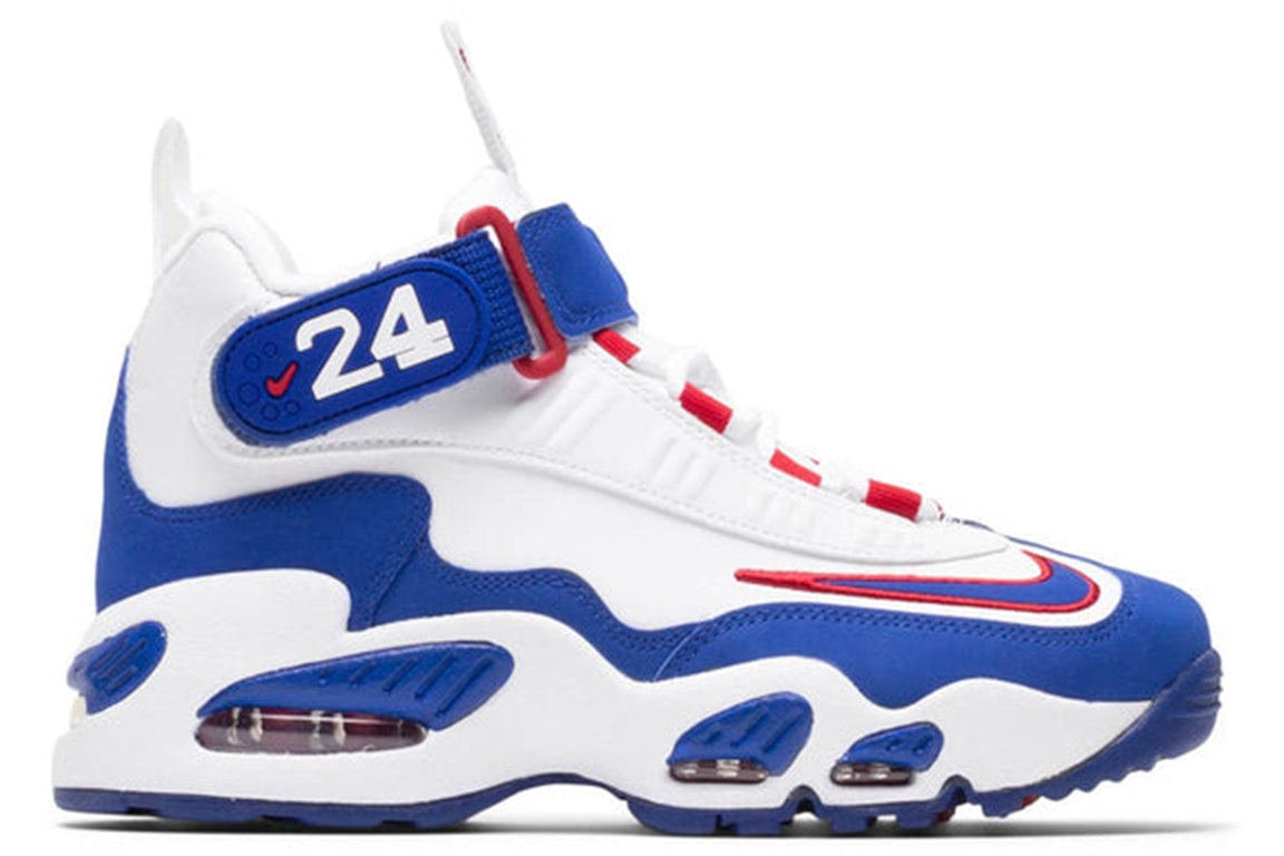 Pre-owned Nike Air Griffey Max 1 Usa (gs) (2022) In White/blue/red