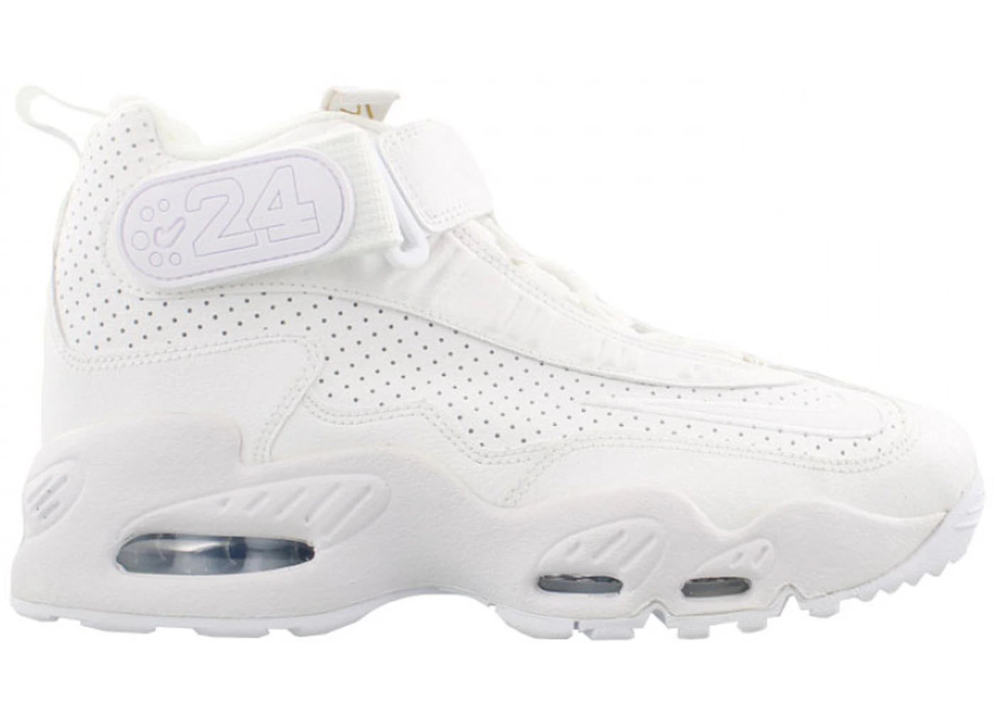 All white griffey deals shoes