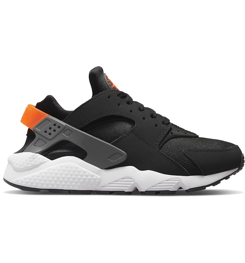 Nike Air Huarache Black Safety Orange Men's DX2659-001 GB