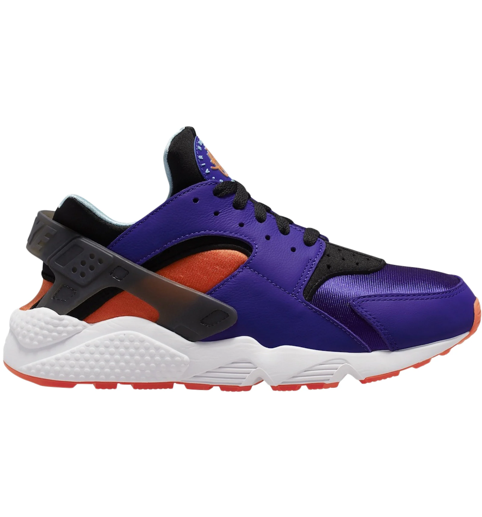 Orange and purple huaraches Clearance