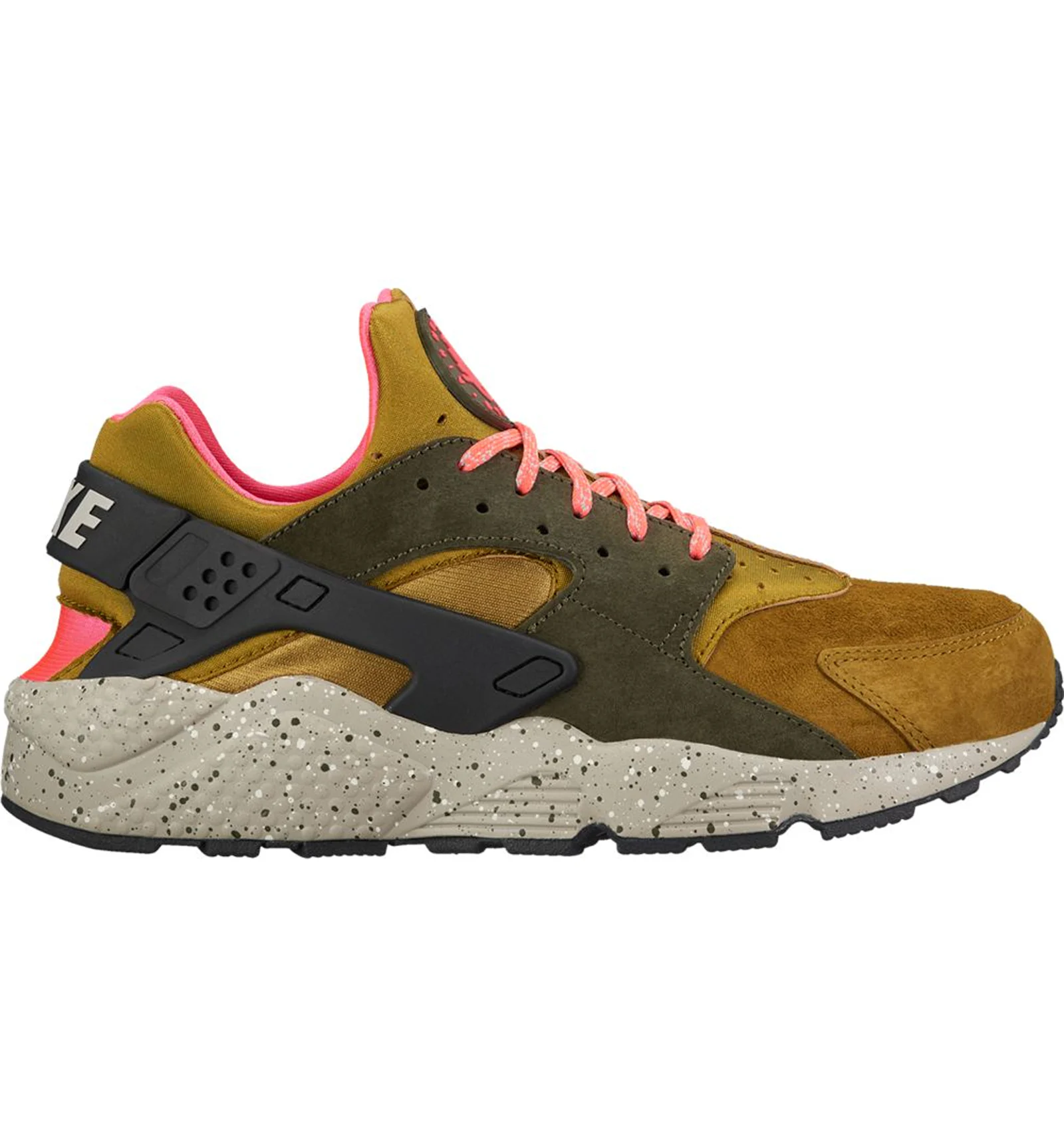 Nike air huarache run premium desert moss deals
