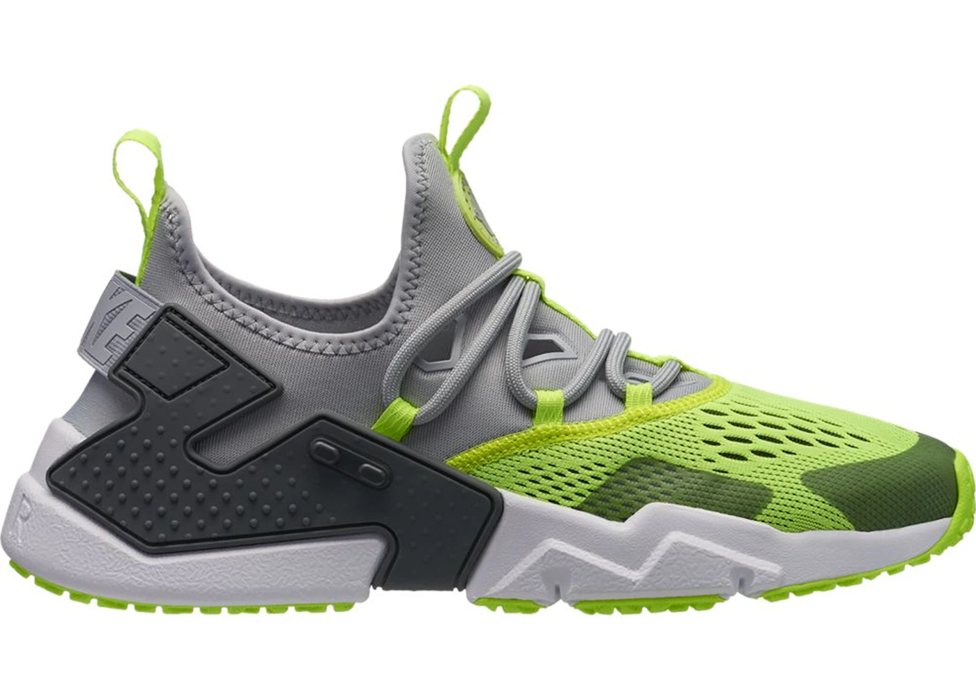 Nike Air Huarache Drift Wolf Grey Volt Men s AO1133 001 US